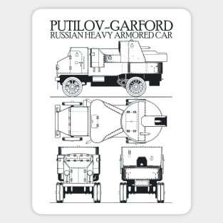 PUTILOV-GARFORD | WW1 Tank Sticker